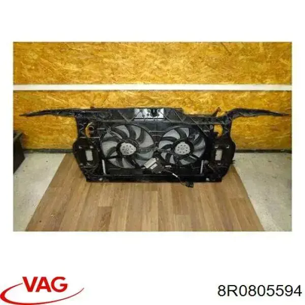 8R0805594 VAG супорт радіатора в зборі/монтажна панель кріплення фар