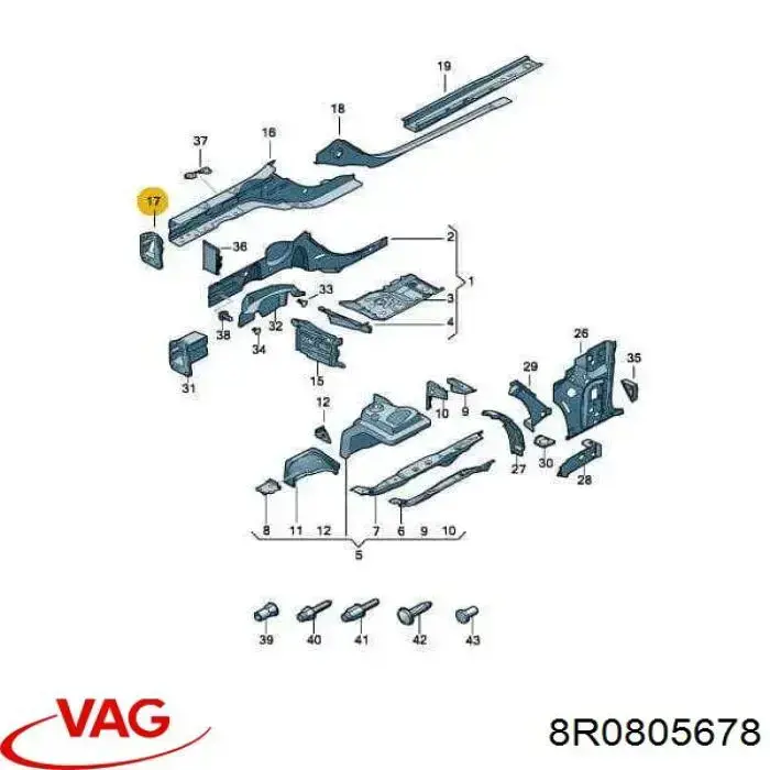 8R0805678 VAG 