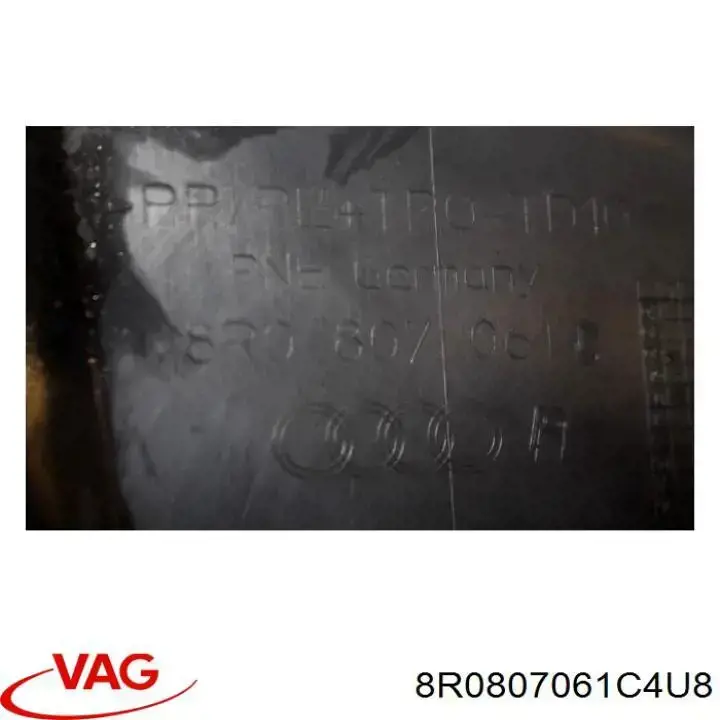 Спойлер переднього бампера 136525 Polcar
