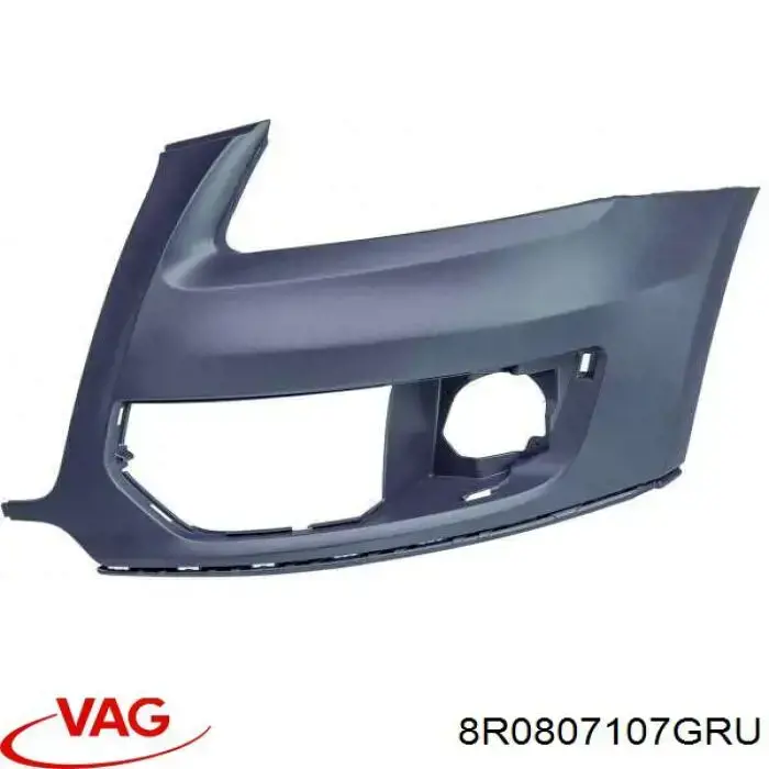 Бампер передній, ліва частина VAG 8R0807107 ціна, від 38.50 USD