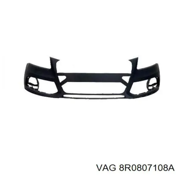8R0807108A VAG Бампер передній ікло праве