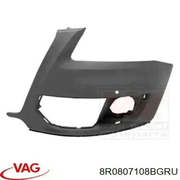 Бампер на авто VAG 8R0807108B ціна, від 60.60 USD