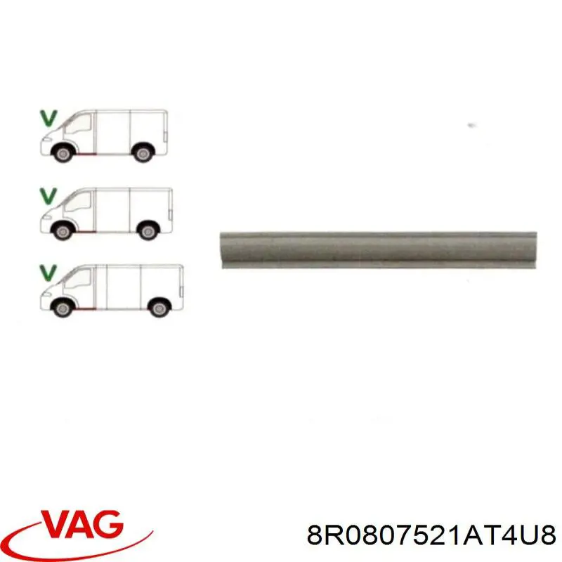 8R0807521AT4U8 VAG 