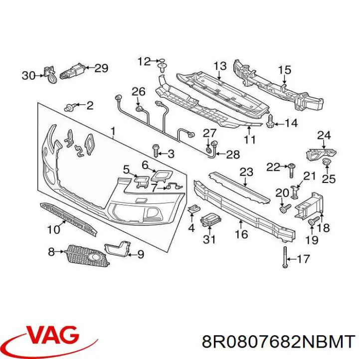  8R0807682NBMT China