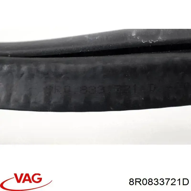 Ущільнювач двері задньої (на двері) 8R0833721D VAG
