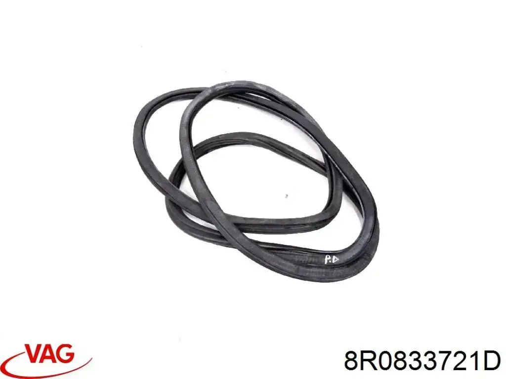 Ущільнювач дверей задніх, (на двері) VAG 8R0833721G