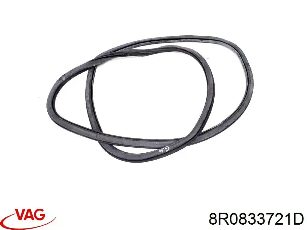 8R0833721D VAG Прокладка дверей задніх, (на двері)