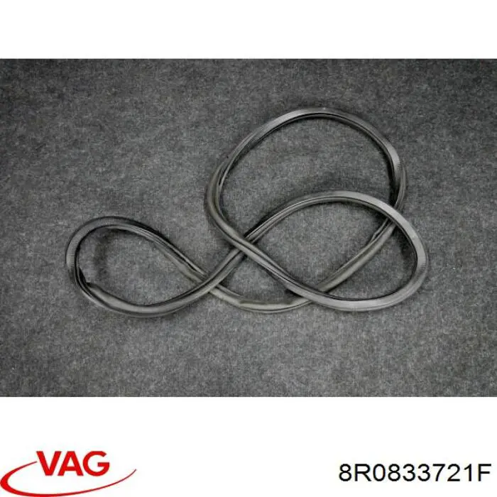 8R0833721F VAG Прокладка дверей задніх, (на двері)