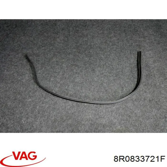 8R0833721F VAG Прокладка дверей задніх, (на двері)