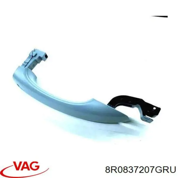Ручка лівих дверей зовнішня VAG 8R0837207GRU ціна, від 50.66 USD