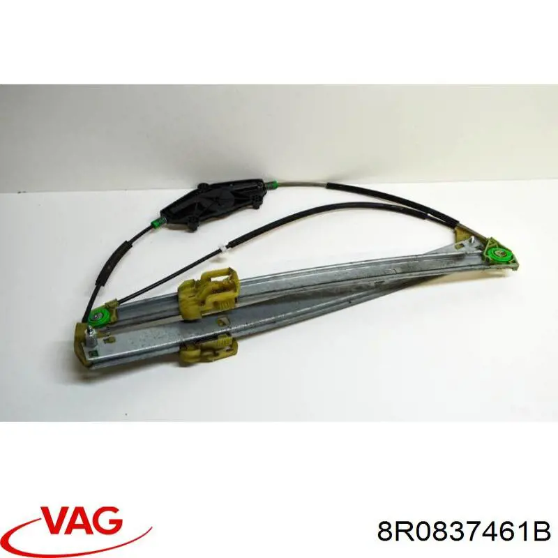 Склопідйомник передньої лівої двері 8R0837461B VAG
