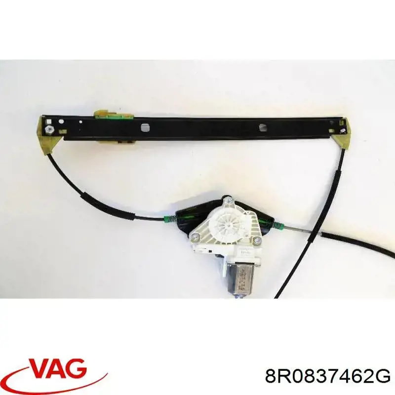Механізм склопідіймача двері передньої, правої 8R0837462G VAG