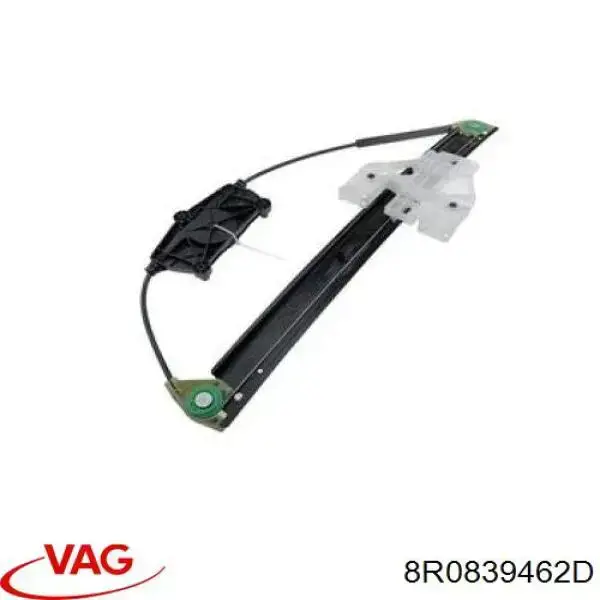 Механізм склопідйомника двері задньої, правої VAG 8R0839462D ціна, від 6.35 USD