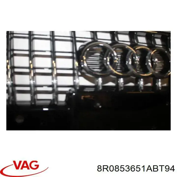 Купити 8R0853651ABT94 VAG Захисна решітка радіатора