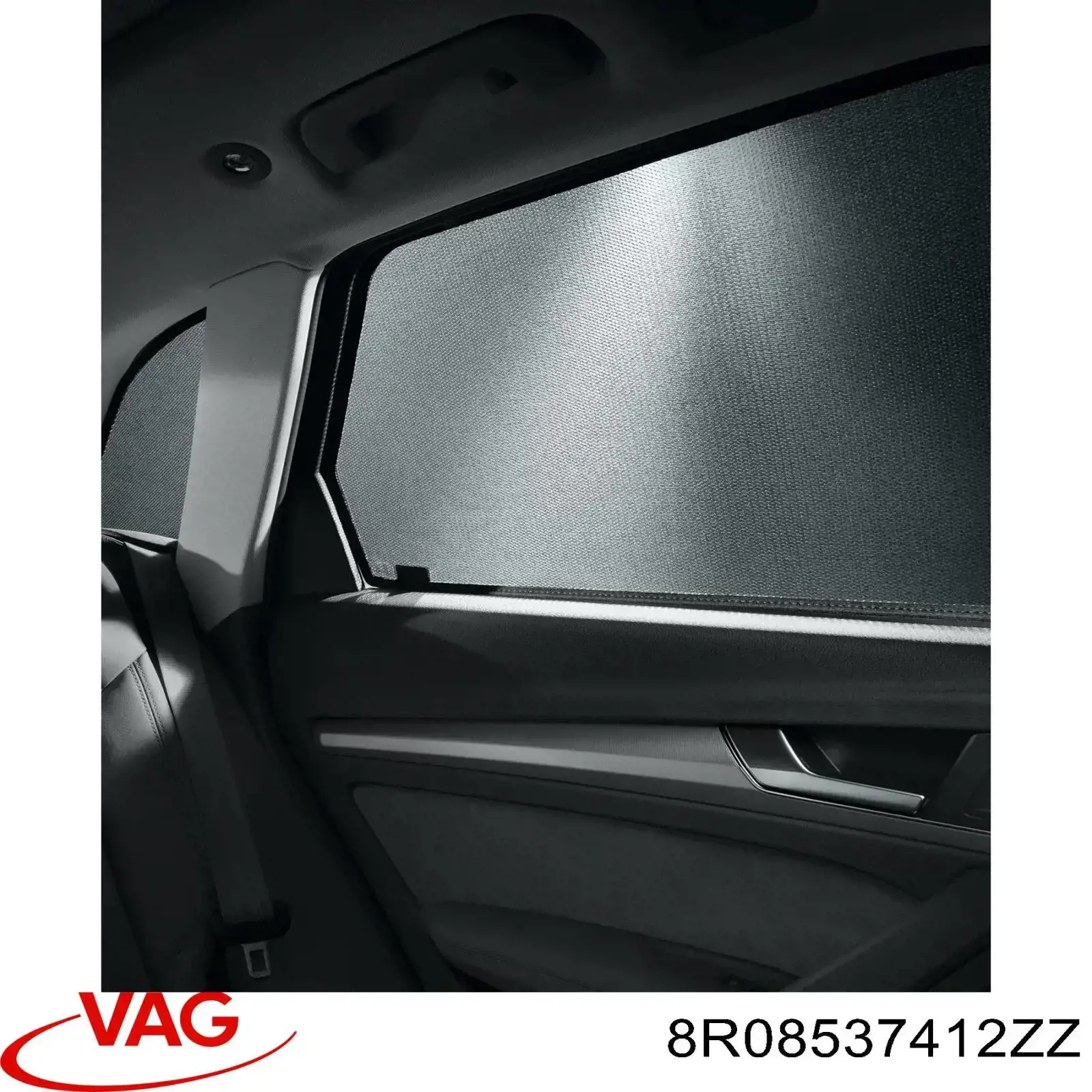 Фірмовий значок на кришку багажника VAG 8R0853741
