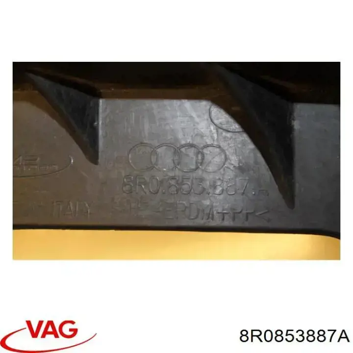 Спойлер переднього бампера, лівий VAG 8R0853887A ціна, від 17.33 USD
