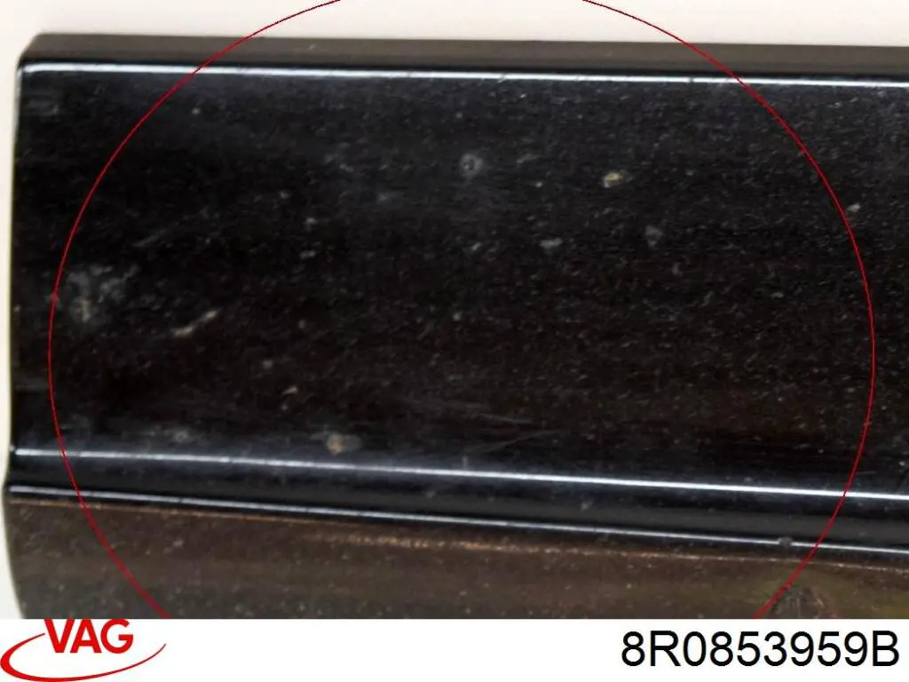 Молдинг передньої лівої двері VAG 8R0853959B ціна, від 18.23 USD