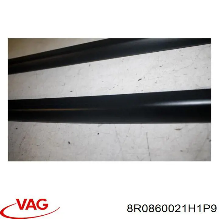 Рейлінг даху лівий VAG 8R0860021H1P9 ціна, від 44.20 USD