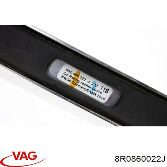 8R0860022J VAG Автомобільний рейлінг на дах правий