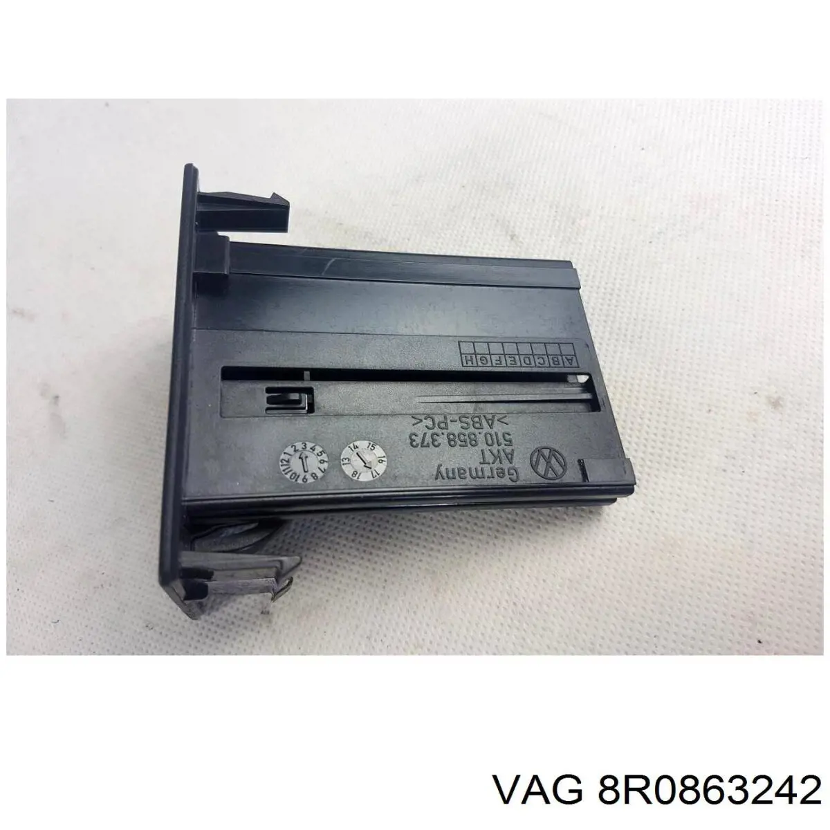 Консоль центральна панелі керування 8R0863242 VAG