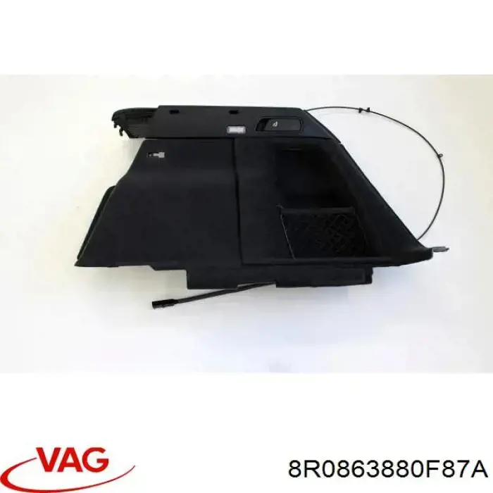 8R0863880F87A VAG Облицювання багажного відсіку, праве