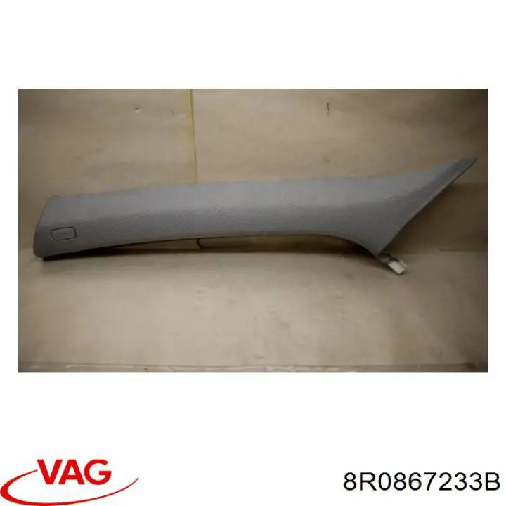 Купити 8R0867233B VAG Обшивка стійки кузова внутрішня, передня ліва