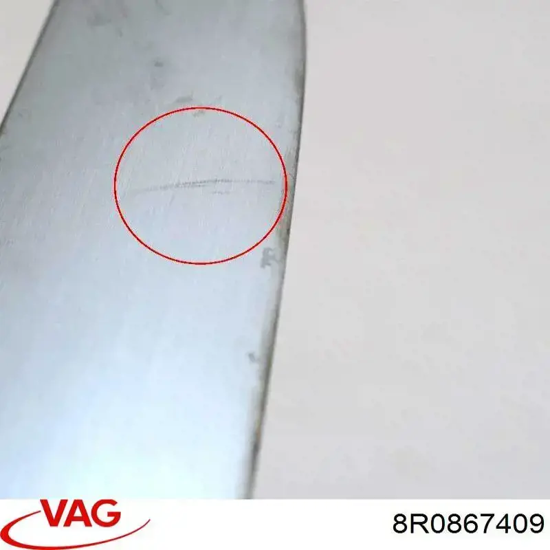 Накладка задньої лівої двері 8R0867409 VAG