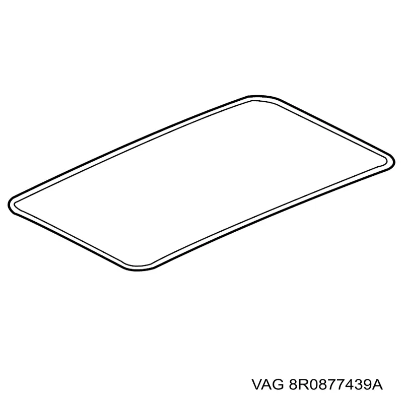 Купити 8R0877439 VAG Ущільнювач люка даху