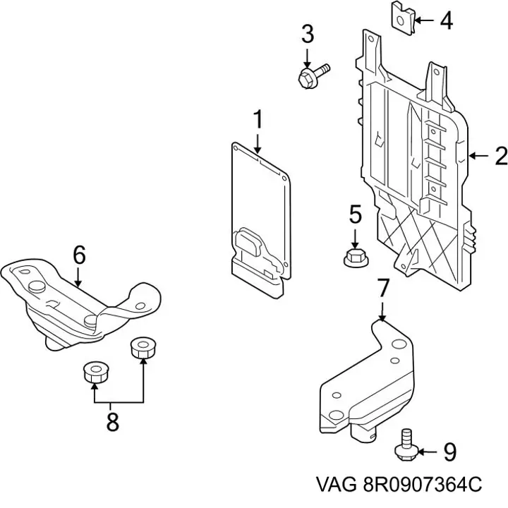 Купити 8R0907364C VAG 