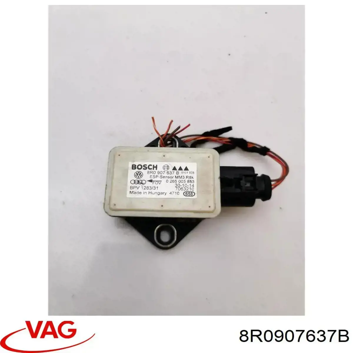 Датчик поперечного прискорення (ESP) VAG 8R0907637B