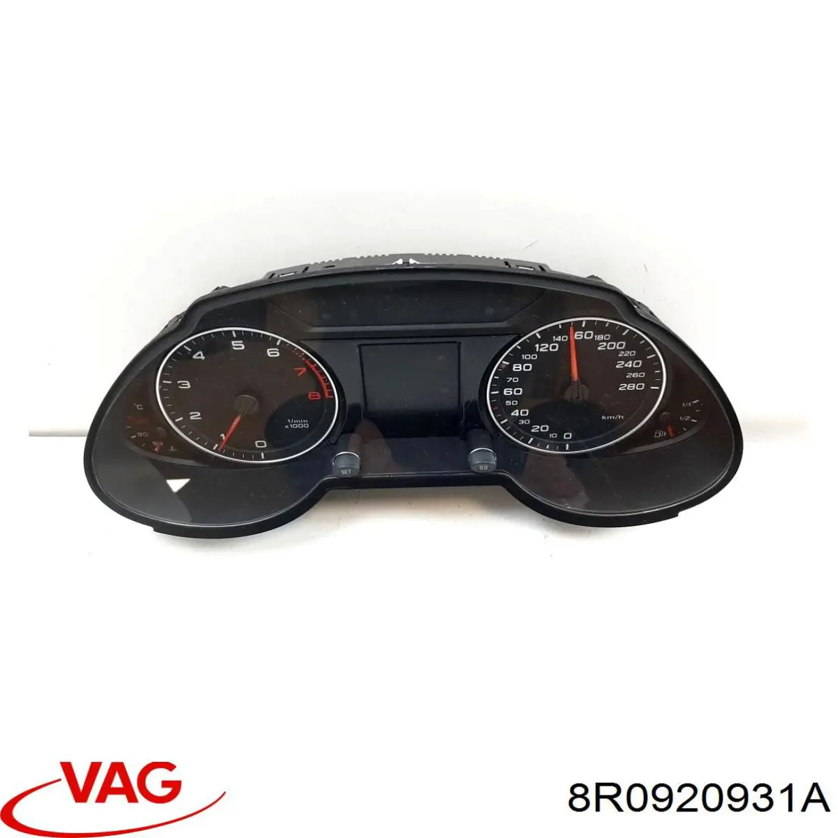 щиток приладу VAG 8R0920931A ціна, від 183.61 USD