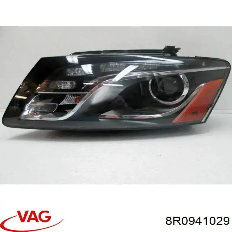 Фара дальнього світла в зборі VAG 8R0941029 ціна, від 189.87 USD