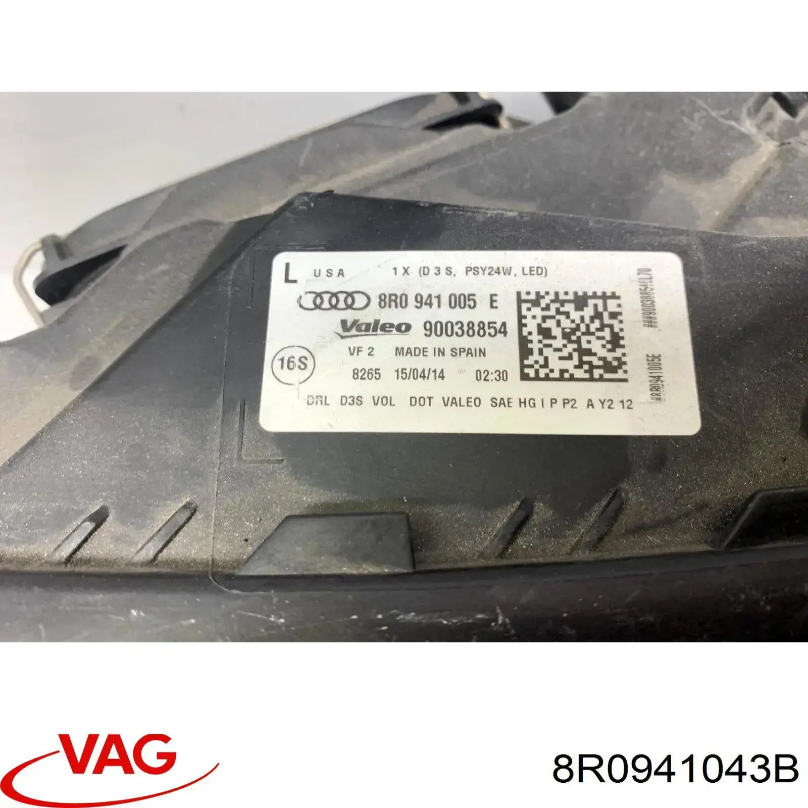 8R0941043B VAG 
