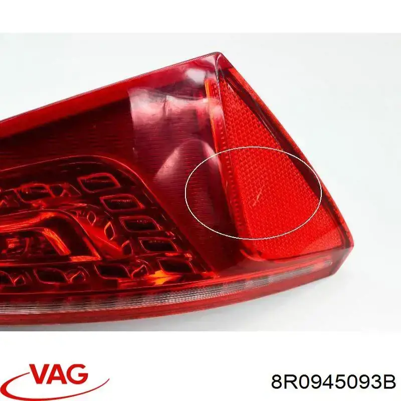 Ліхтар задній лівий VAG 8R0945093B ціна, від 49.65 USD