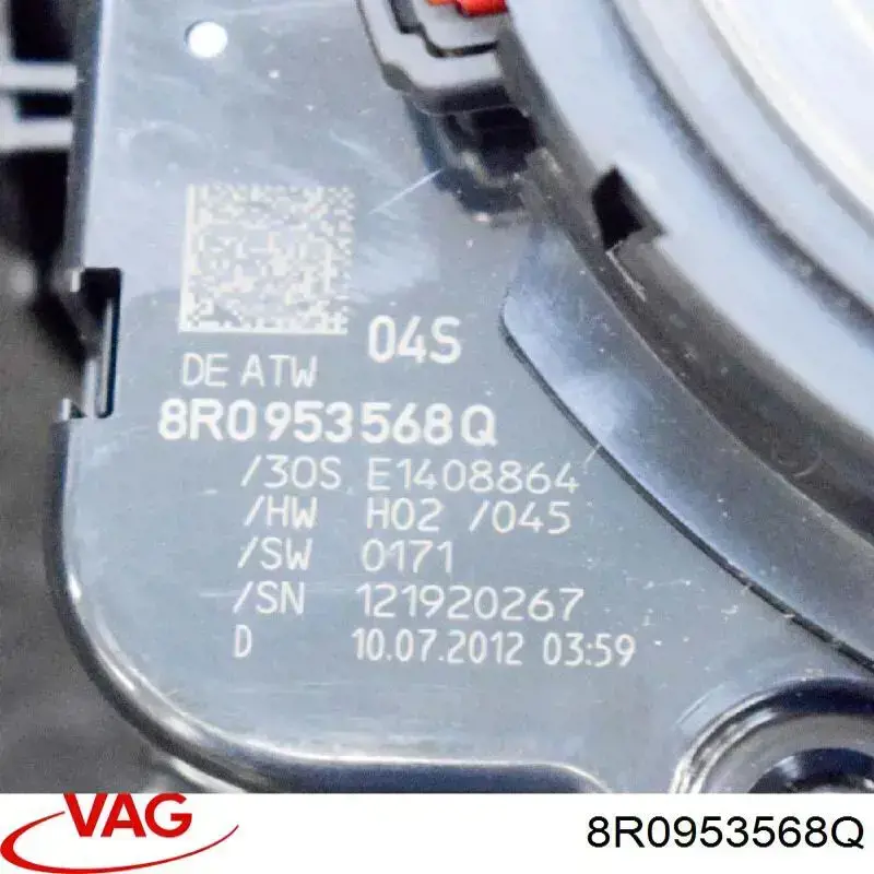 Купити 8R0953568Q VAG Контактне кільце подушки безпеки