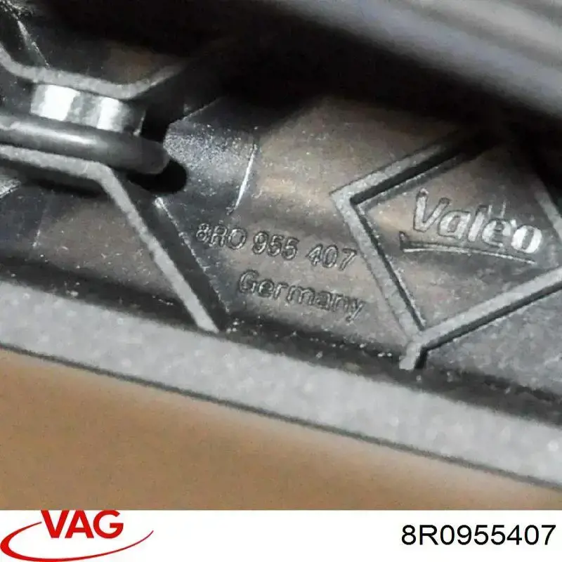 Купити 8R0955407 VAG Важіль-поводок склоочисника заднього скла