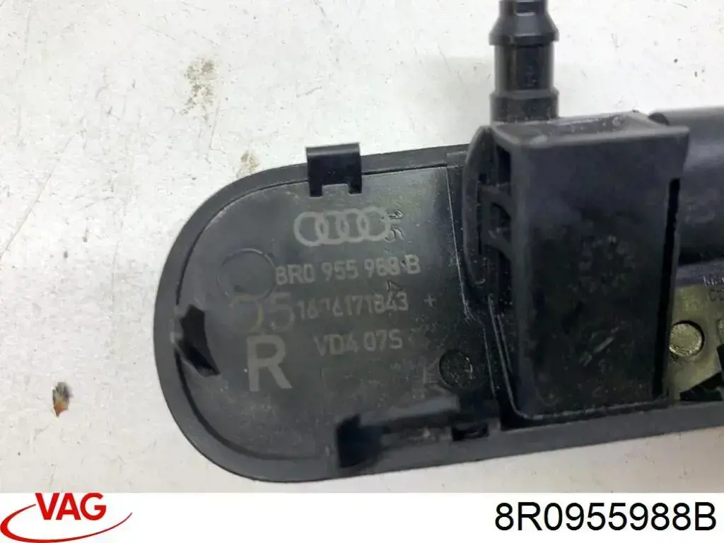 Форсунка омивача скла лобового, права Ossca 66284 ціна, від 8.06 USD