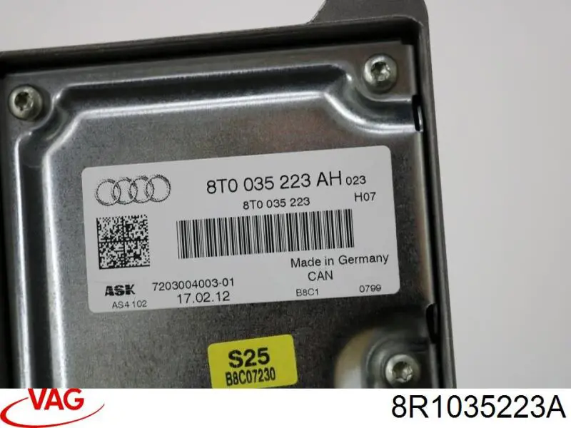 Купити 8R1035223A VAG Підсилювач звуку аудіосистеми