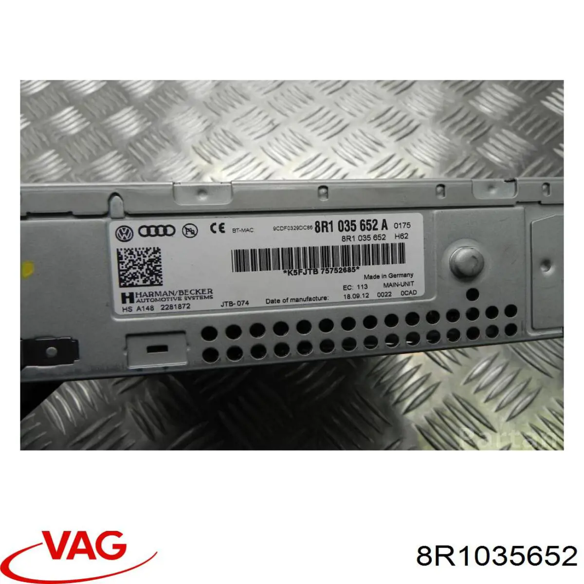  VAG 8R1035652 ціна, від 438.79 USD