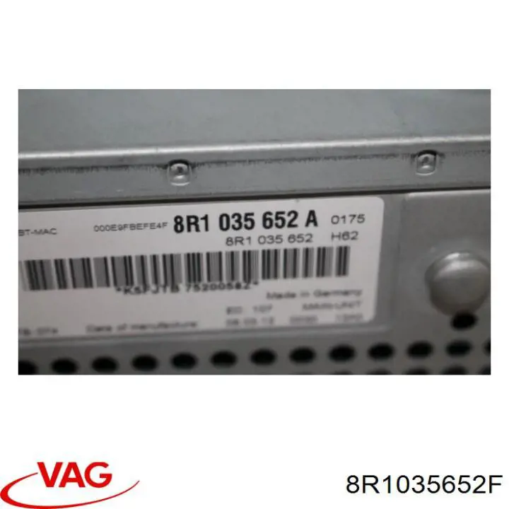  VAG 8R1035652F ціна, від 258.72 USD