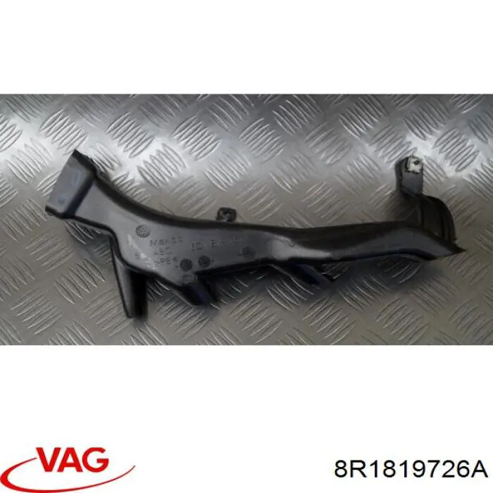 8R1819726A VAG Повітропровід, розподільник повітря під "торпедо", правий