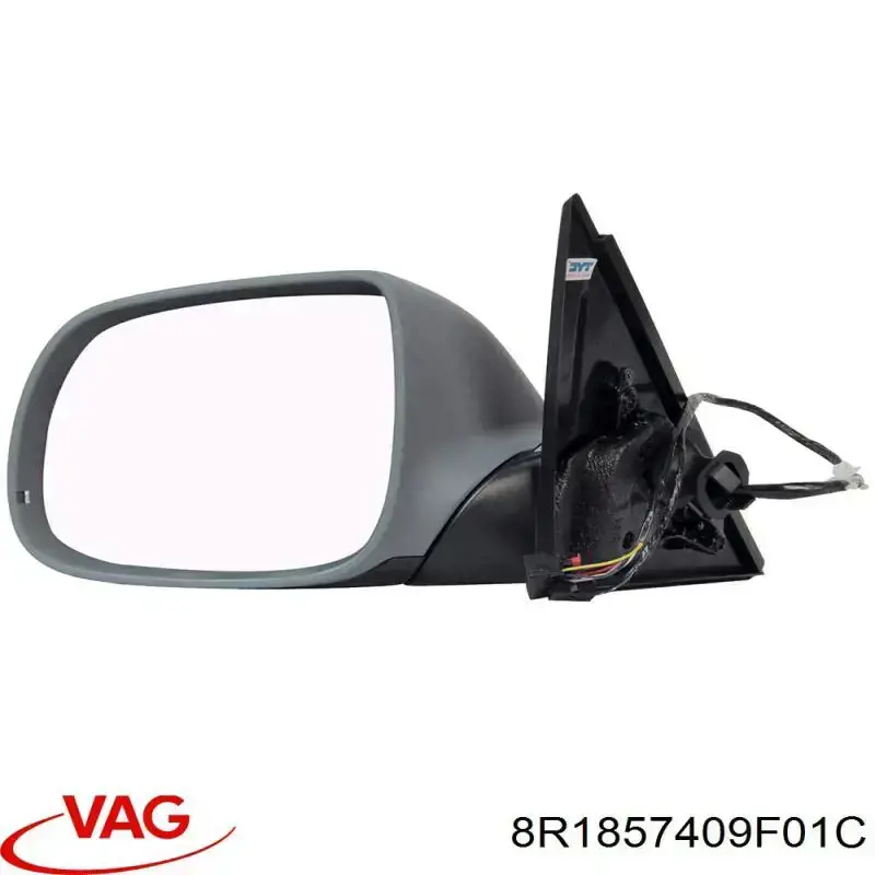 Ліве бічне дзеркало VAG 8R1857409F ціна, від 117.30 USD