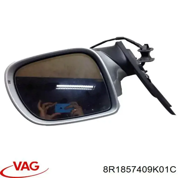 Купити 8R1857409K01C VAG Бічне дзеркало заднього виду ліве