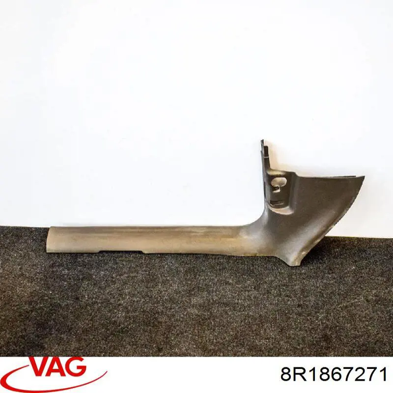 Обшивка стійки кузова внутрішня, передня ліва VAG 8R1867271 ціна, від 6.33 USD