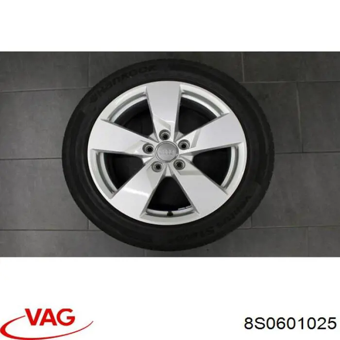 Диски колісні литі (легкосплавні, титанові) VAG 8S0601025BA ціна, від 351.86 USD