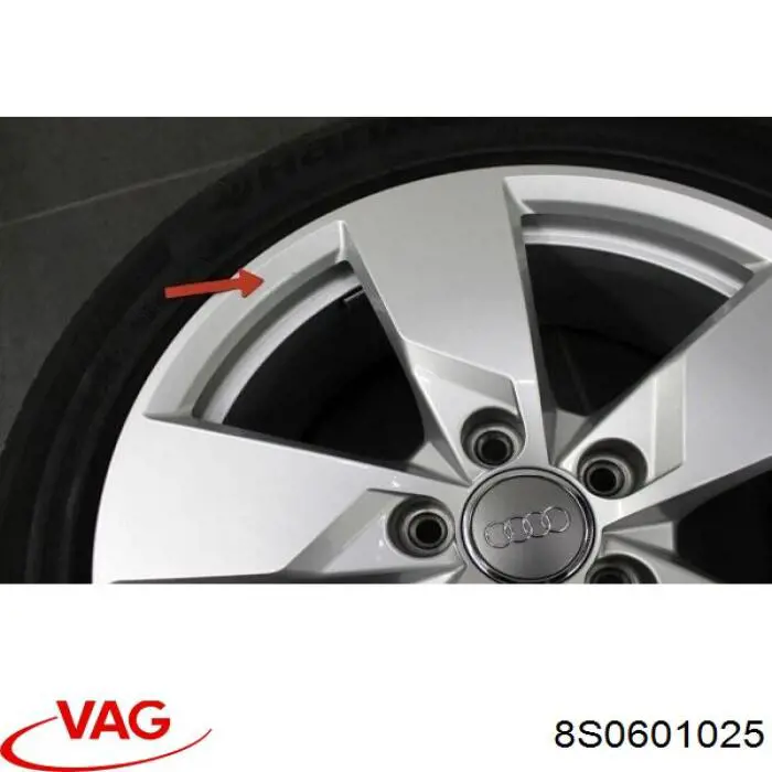 Купити 8S0601025BA VAG Диски колісні литі (легкосплавні, титанові)
