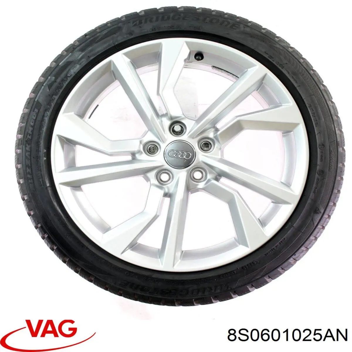 Диски колісні литі (легкосплавні, титанові) VAG 8S0601025AN ціна, від 480.90 USD
