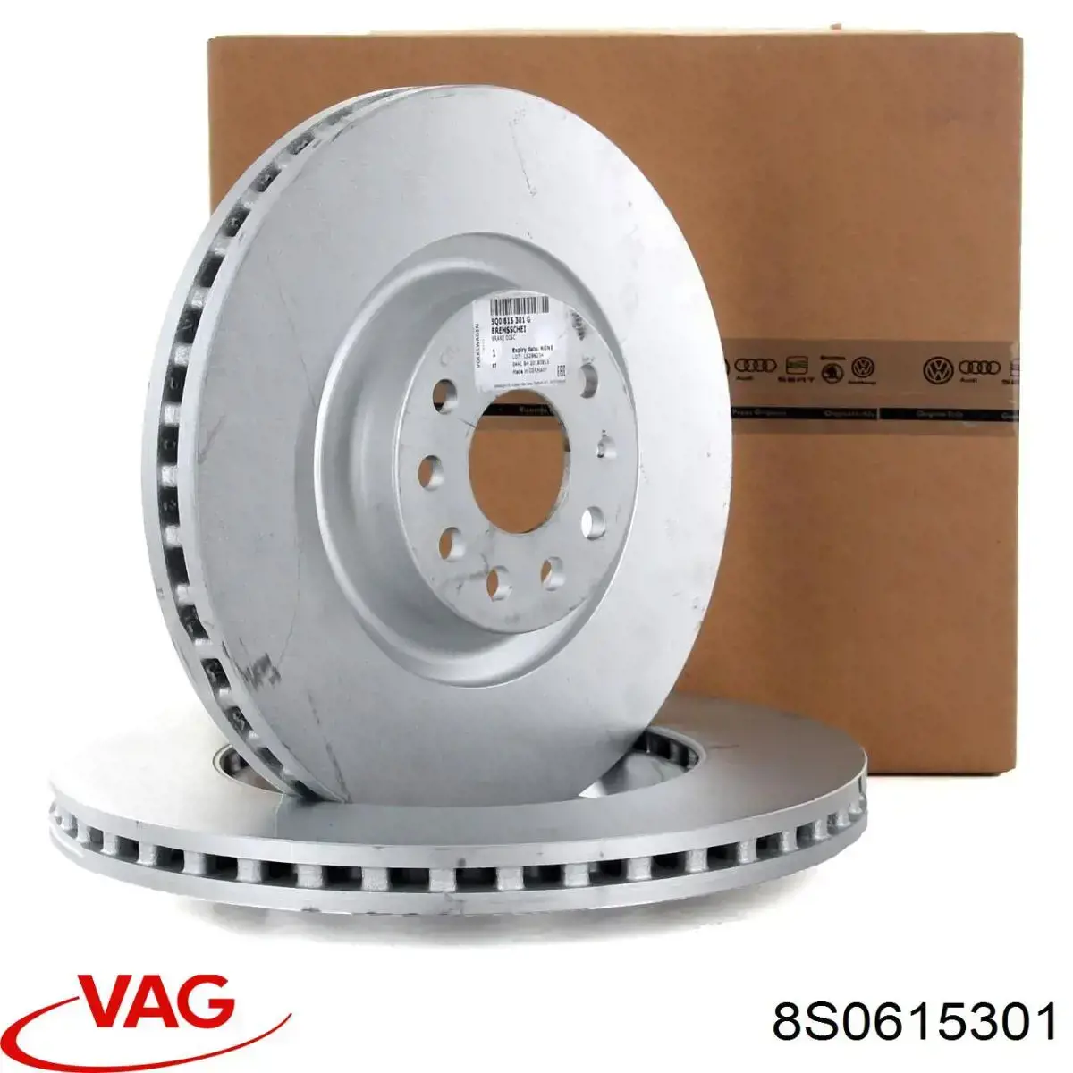 Купити 8S0615301 VAG Ротор гальмівний