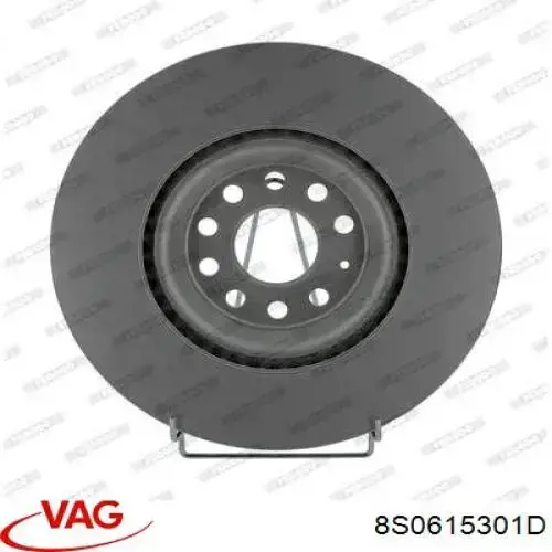 Гальмівні диски передні 8S0615301D VAG