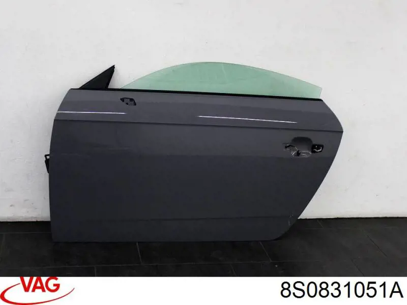 Двері передні, ліві VAG 8S0831051A ціна, від 719.55 USD